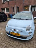 Fiat 500 1.2 AUT 51KW 2010 Blauw, Auto's, Fiat, Stof, 1242 cc, 4 cilinders, Origineel Nederlands