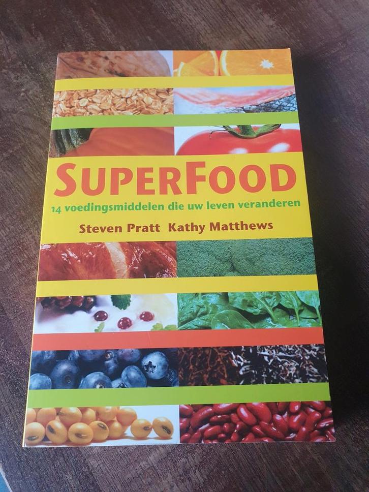 Superfood - 14 Voedingsmiddelen, Boeken, Gezondheid, Dieet en Voeding, Zo goed als nieuw, Dieet en Voeding, Ophalen of Verzenden