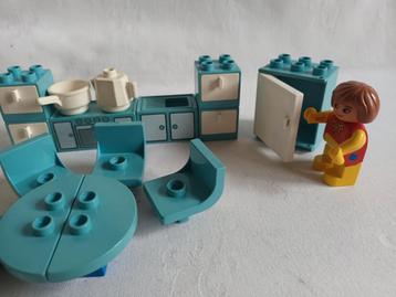 Vintage duplo huis set 2756 Uitgebreide keuken met koelkast  beschikbaar voor biedingen