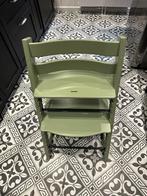 Stokke Tripp Trapp complete set! Mosgroen, Kinderen en Baby's, Kinderstoelen, Ophalen, Zo goed als nieuw, Meegroeistoel