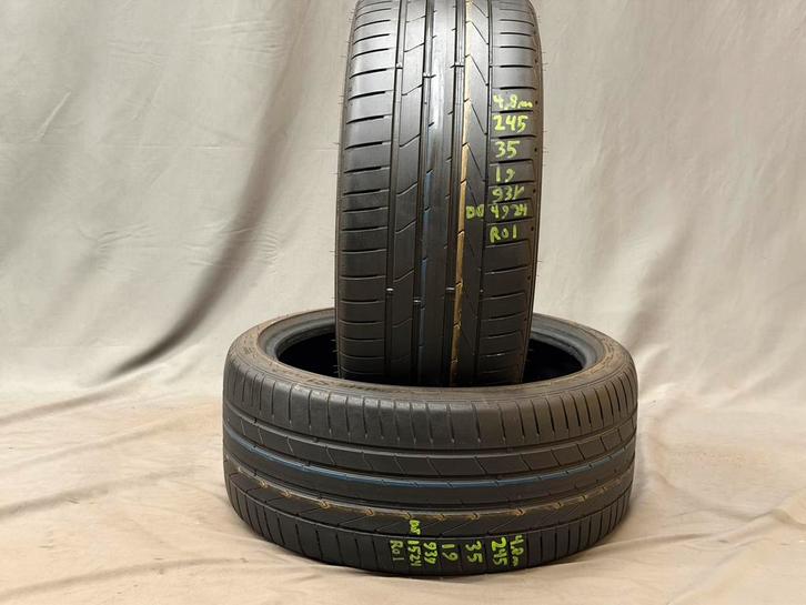 245/35/19 93Y Hankook Ventus S1 Evo3 4.8MM, Auto-onderdelen, Banden en Velgen, Band(en), Zomerbanden, 19 inch, 245 mm, Personenwagen
