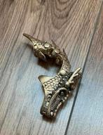 Gehele vinger ring draak, Sieraden, Tassen en Uiterlijk, Ringen, Overige materialen, Ophalen of Verzenden, Zo goed als nieuw, Dame of Heer