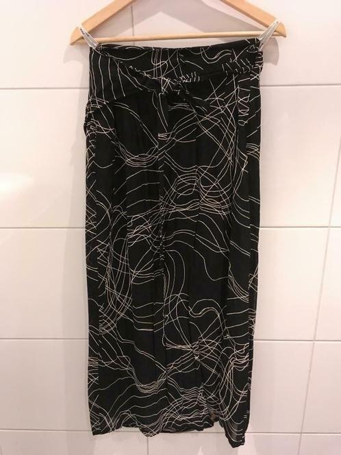 Wikkelrok van het merk Jean Paul, zwart/wit, mt 44. Zgan, Kleding | Dames, Rokken, Zo goed als nieuw, Maat 42/44 (L), Zwart, Onder de knie