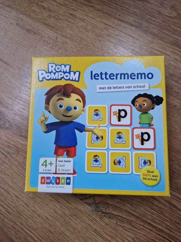 Lettermemo 4+, Ophalen, Zo goed als nieuw