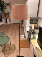 Mooie staande lamp met velours kap, Huis en Inrichting, Ophalen, Gebruikt, Stof, 150 tot 200 cm