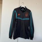 Ajax trainingspak L – Adidas zwart met oranje details, Maat L, Ophalen of Verzenden, Zo goed als nieuw, Trainingspak