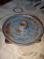 Kaarsenstandaard effectblauw, Hobby en Vrije tijd, Pottenbakken, Ophalen of Verzenden