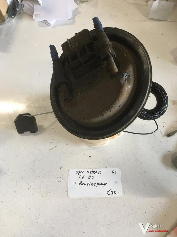 Opel Astra G 5 deurs  1.6 8v  2002 Brandstofpomp, Auto-onderdelen, Brandstofsystemen, Gebruikt, Ophalen of Verzenden