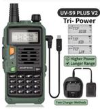 Baofeng UV-S9 Plus V2 10 Watt Portofoon met accessoires, Nieuw, 15 km of meer, Ophalen of Verzenden, Portofoon of Walkie-talkie