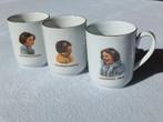 3 'antieke' prinsessekopjes royalty, Ophalen of Verzenden, Gebruikt, Nederland, Servies