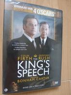 DVD - The King's Speech - Colin Firth Geoffrey Rush - NIEUW, Cd's en Dvd's, Alle leeftijden, Ophalen of Verzenden, Historisch of Kostuumdrama