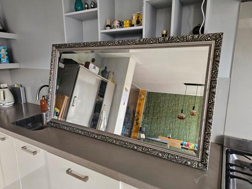Spiegel facetgeslepen 70  130, Huis en Inrichting, Woonaccessoires | Spiegels, Zo goed als nieuw, Rechthoekig, Ophalen