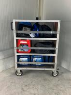 Partij sneeuwkettingen te koop met alu wagen (voor verhuur?), Auto diversen, Sneeuwkettingen, Ophalen, Zo goed als nieuw