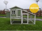 Kippenhok konijnenhok William KB8 Green nieuw te koop, 110 cm of meer, Nieuw, Ophalen of Verzenden, 90 cm of meer