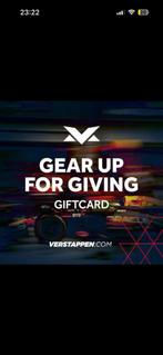 GIFTCARD verstappen waarde €100 voor €60, Tickets en Kaartjes, Eén persoon, Cadeaubon