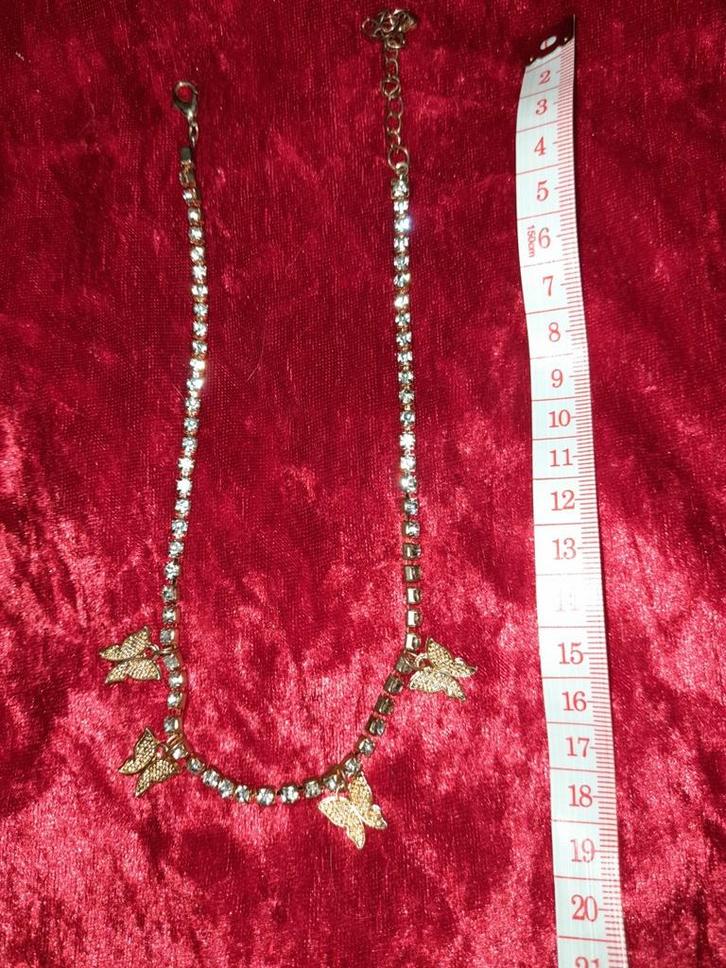 Vergulde ketting, Sieraden, Tassen en Uiterlijk, Kettingen, Zo goed als nieuw, Overige materialen, Goud, Ophalen of Verzenden