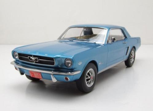 1:18 Ford Mustang Hardtop Coupé uit 1965 Norev, Hobby en Vrije tijd, Modelauto's | 1:18, Nieuw, Auto, Norev, Ophalen of Verzenden