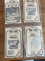 4x Stainless steel stencils, Ophalen of Verzenden, Zo goed als nieuw
