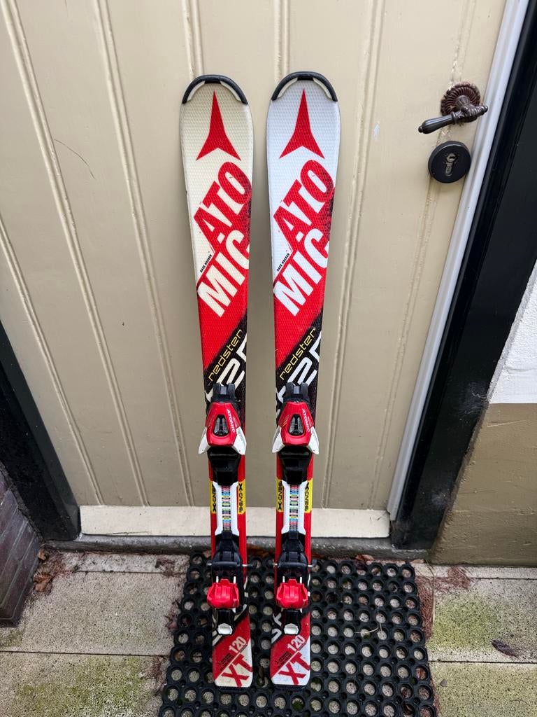 Atomic Redster Kinderski 120cm - Gewaxt & Geslepen, Ophalen, Gebruikt, 100 tot 140 cm, Carve