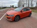 Volkswagen Polo 1.0 TSI 95PK 5D AUTOMAAT PANORAMADAK 2018, Stof, Zwart, Particulier, 1080 kg