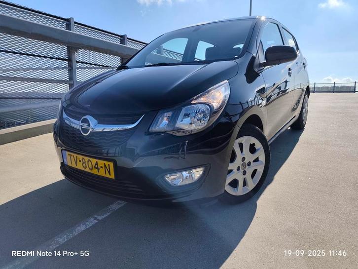 Opel Karl 1.0 Easytronic 75pk 2018 Zwart AIRCO-PDC-NAP✅, Auto's, Opel, Bedrijf, Te koop, Karl, ABS, Airbags, Airconditioning, Alarm