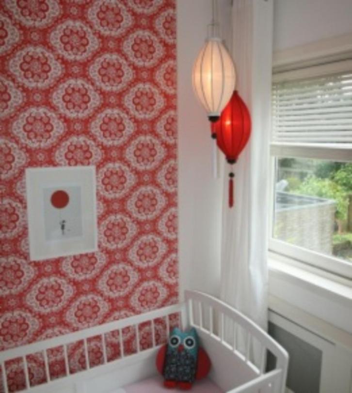 Zijden lampion hanglamp – vrolijke kinderlamp uit Vietnam, Kinderen en Baby's, Kinderkamer | Inrichting en Decoratie, Nieuw, Lamp