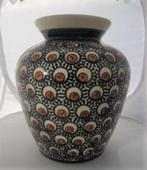 Poolse vaas van Boleslawiec, Ophalen, Zo goed als nieuw, Aardewerk of Porselein, Minder dan 50 cm