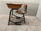 Vintage Schoolstoel & Bureau Van Hombergh's Co Tilburg, Ophalen, Gebruikt, Nvt, Nvt