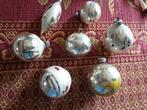 7 oude kerstballen, Ophalen of Verzenden, Gebruikt
