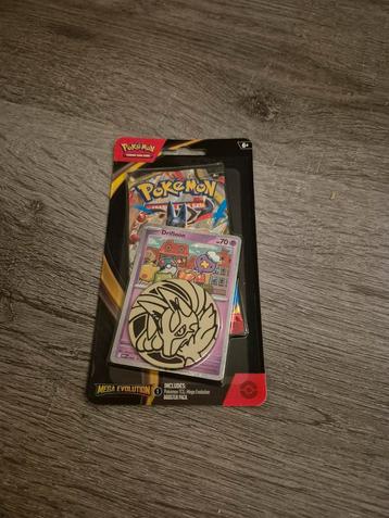 POKEMON MEGA EVOLUTION Booster Pack Promo Card and Coin beschikbaar voor biedingen