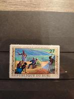 Burundi Postzegel - Stanley & Livingstone 1973, Ophalen of Verzenden, Gestempeld