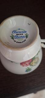 Clarence Bone China Kop en Schotel, Antiek en Kunst, Antiek | Keramiek en Aardewerk, Ophalen