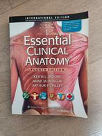 Essential Clinical Anatomy 4th edition Moore, Ophalen of Verzenden, Gelezen, Overige niveaus