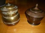 Verzameling vintage objecten in keramiek, koper en tin., Antiek en Kunst, Ophalen of Verzenden