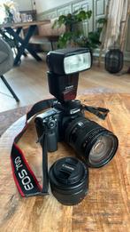 Canon eos 70d + canon l lens EF 24-105mm 1:4 IS USM, Ophalen of Verzenden, Zo goed als nieuw, Spiegelreflex, Canon