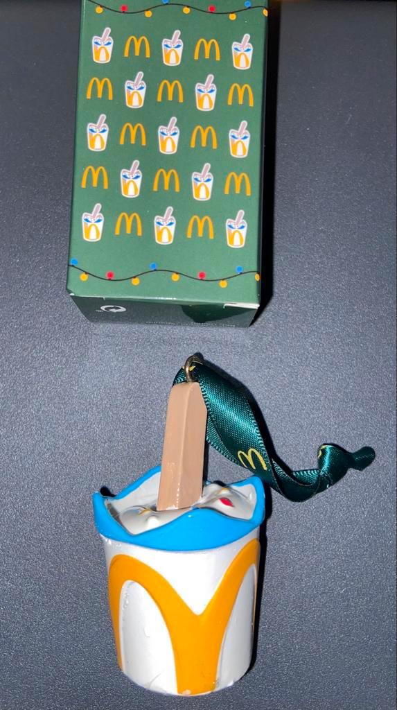 McDonald's McFlurry kertbal in Doos, Verzamelen, Merken en Reclamevoorwerpen, Zo goed als nieuw, Gebruiksvoorwerp, Ophalen of Verzenden