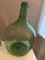 Vintage Viresa Demijohn / Gistfles - 8L - Groen, Gebruikt, Ophalen of Verzenden, Glas, Minder dan 50 cm