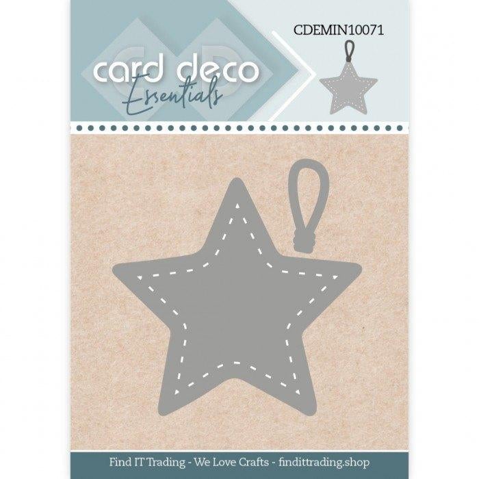 Card Deco Essentials mini dies 71 Hanging Star CDEMIN10071, Hobby en Vrije tijd, Kaarten | Zelf maken, Kerst, ., Nieuw, Ophalen of Verzenden