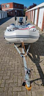 Mooie vetus boot incl. motor en trailer, Watersport en Boten, Aluminium, Zo goed als nieuw, Benzine, Minder dan 70 pk