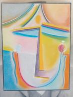 Pastel krijt tekening navolger Alexej von Jawlensky, Antiek en Kunst, Verzenden