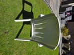 Tuinstoelen set 6 wit, Ophalen, Gebruikt, Kunststof, Stapelbaar