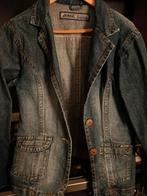 Denim jasje blauw, Ophalen of Verzenden, Zo goed als nieuw, Maat 38/40 (M), Blauw