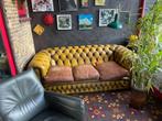 Chesterfield bank, Huis en Inrichting, Banken | Bankstellen, Ophalen, Gebruikt, Vierpersoons of meer, Minder dan 150 cm