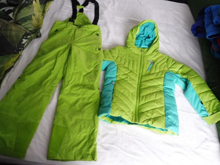 Super gaaf Spyder skipak mt 14 152 skijas skibroek ski jas, Kinderen en Baby's, Kinderkleding | Maat 152, Zo goed als nieuw, Meisje
