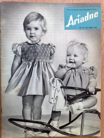 Ariadne Mandblad voor handwerk nr. 181 januari/februari 1962 beschikbaar voor biedingen