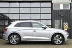 Audi Q5 2.0 TFSI Quattro Launch Edition S-Line / NL-Auto / D, Te koop, Zilver of Grijs, 14 km/l, Benzine