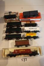 (573) tien leuke HO wagons, diverse merken, Hobby en Vrije tijd, Modeltreinen | H0, Overige merken, Gebruikt, Gelijkstroom, Wagon