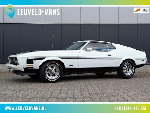 Ford MUSTANG MACH 1 1973 351CI V8 AUTOMAAT BELASTINGVRIJ, Auto's, Ford, Bedrijf, Te koop, Mustang, Lederen bekleding, Benzine