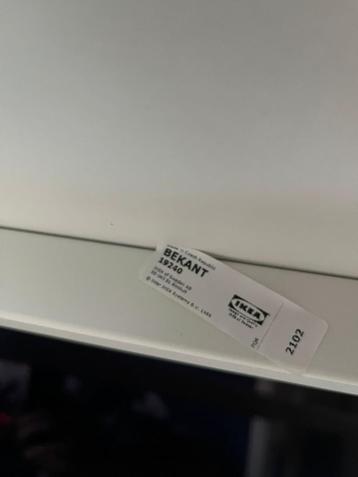 Ikea bureau wit - afbeelding 4