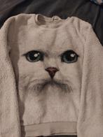 Twee x zachte trui met kattenprint, Kleding | Dames, Truien en Vesten, Maat 38/40 (M), H&M, Wit, Ophalen of Verzenden